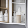 SoBuy Väggskåp Överskåp Spegelskåp Badrumsskåp BZR149-W