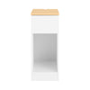 SoBuy Sidobord Förvaringsbord Soffbord Cafébord FBT111-II-WN
