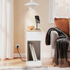 SoBuy Sidobord Förvaringsbord Soffbord Cafébord FBT111-II-WN