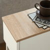 SoBuy Sidobord Förvaringsbord Soffbord Cafébord FBT111-WNx2