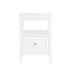 SoBuy Nattduksbord Soffbord Sidobord Sängbord FBT131-W