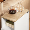 Pre-sale SoBuy Sidobord Förvaringsbord Soffbord Cafébord Vit FBT149-WN