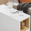 SoBuy Sidobord Förvaringsbord Soffbord Cafébord FBT161-WN
