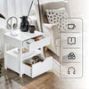 SoBuy Sängbord Soffbord Avlastningsbord FRG258-II-W