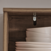 SoBuy Sideboard Bufféskåp Köksskåp Skänk för kök FSB83-N