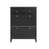 SoBuy FSR89-SCH Skoskåp Byrå Skoförvaring med 2 Fällluckor Hallmöbel Förvaringsskåp för Skor med Stor Låda Svart – 80x25x108 cm