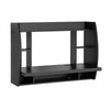 SoBuy Väggmonterat Skrivbord med hyllor Laptopbord Barbord FWT18-SCH