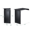 SoBuy Fällbart väggbord klaffbord Väggbord Barbord Matbord Köksbord FWT20-SCH