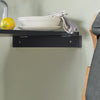 SoBuy Fällbart väggbord klaffbord Väggbord Barbord Matbord Köksbord FWT20-SCH