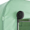SoBuy KLS11-GR Cykelgarage väderbeständigt utrustningsskjul cykelgarage för 1–2 cyklar carport tält med UV-skydd cykelskjul för regnskydd terrass motorcykel garage trädgårdshus grön 120 x 163 x 176 cm