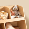 SoBuy Barnhylla Leksaksförvaring Bokhylla för barn KMB111-N