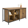 SoBuy KNL01-F Köksö, Multifunktionell Förvaringsmöbel, Buffet med Arbetsyta 170 cm, Köksskåp, Barbord för Vardagsrum, Vintage Brun 170 x 60 x 89 cm