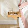 SoBuy Sängbord Nattduksbord design Nattygsbord Massiv bambu NKD01-N