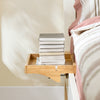 SoBuy Sängbord Nattduksbord design Nattygsbord Massiv bambu NKD01-N