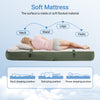 SoBuy OGS32-II-L-HG-P01 Luftmadrass med pump dubbelsäng sovmatta campingmadrass resemadrass luftmadrass camping för två, camping mattress grå 191 x 22 x 137 cm
