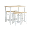 SoBuy Barbord och 4 pallar Barbordsset OGT11-WN
