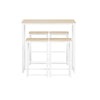SoBuy Barbord och 4 pallar, Matgrupp, OGT15-WN