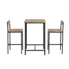 SoBuy Matgrupp Barbord och 2 stolar OGT27-N