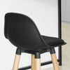 SoBuy, Barstol med fotstöd, Barstol,Sitthöjd 71 cm, FST70-SCH