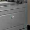 SoBuy FSR82-L-HG Skoskåp för Hall – Skobänk med Fällbar Förvaring och Dyna – Förvaringsbänk för Skor till Hall eller Vardagsrum – 75x24x51 cm, Kapacitet 150 kg, Grå