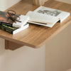 SoBuy FWT03-PF Väggmonterat fällbord – Utdragbart köksbord, kompakt skrivbord, platsbesparande design, idealiskt för små utrymmen, kök, kontor, matsal, 60x40 cm vintage