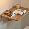 SoBuy FWT03-PF Väggmonterat fällbord – Utdragbart köksbord, kompakt skrivbord, platsbesparande design, idealiskt för små utrymmen, kök, kontor, matsal, 60x40 cm vintage