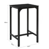 SoBuy Barbord, Datorbord, Matbord, Loungebord, Bord, OGT38-SCH