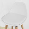 SoBuy, Barstol med fotstöd, Barstol, Sitthöjd 71 cm, FST70-W