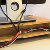 SoBuy Bildskärmsställ Laptopställ Monitorstatived med 3 fack, BBF03-N