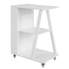 SoBuy Rullvagn Serveringsvagnar Drinkvagn med hjul FKW77-W