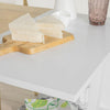 SoBuy Rullvagn Serveringsvagnar Drinkvagn med hjul FKW77-W