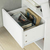SoBuy, Sängbord, Soffbord, Avlastningsbord, vit, FRG261-W