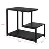 SoBuy Soffbord Sidobord Avlastningsbord Cafébord FBT65-SCH