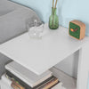 SoBuy Soffbord med 3 hyllor, Sidobord Cafébord FBT69-W