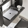 SoBuy Väggmonterat Skrivbord med hyllor Laptopbord Barbord FWT18-SCH