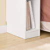 SoBuy FBT111-W Sidobord med Låda och Hylla – 20×35×60 cm, 20 kg | Vit