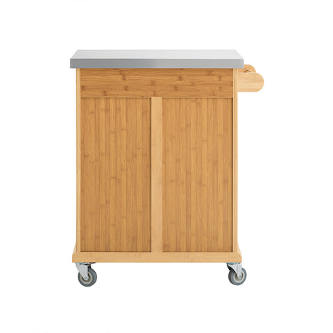 SoBuy, Köksö på hjul, Köksöar, Arbetsbord Kök, serveringsvagnar, FKW13-N