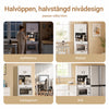 SoBuy FSB98-E-WG Köksskåp med eluttag och 2 USB-portar 60x40x170 cm Kök
