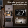 SoBuy FSB98-E-WG Köksskåp med eluttag och 2 USB-portar 60x40x170 cm Kök