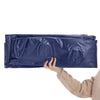 Sobuy OGS32-II-GR-P01 Luftmadrass med pump enkelsäng sovmatta campingmadrass resemadrass luftmadrass camping för individer camping mattress grön 191 x 22 x 76 cm