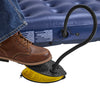 Sobuy OGS32-II-HG-P01 Luftmadrass med pump enkelsäng sovmatta campingmadrass resemadrass luftmadrass camping för individer camping mattress grå 191 x 22 x 76 cm