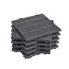 Förköp Sobuy SDA15-HG balkong golvbeläggning 35 stycken terrassplattor klicksystem balkongplattor väderbeständiga klickplattor balkong terrassplattor utomhus grå 30,5 x 2 x 30,5 cm