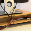 SoBuy Bildskärmsställ Laptopställ Monitorstativet med 3 fack, BBF03-N