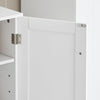 SoBuy Tvättställsunderskåp, Badrumsmöbler, med 2 dörrar, BZR18-II-W